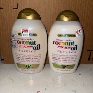 OGX Coconut Miracle Oil Shampoo and Conditioner Set